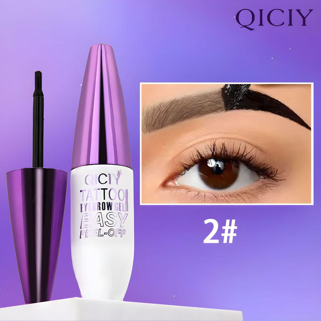 QICIY Peel-Off Tattoo Eyebrow Gel
